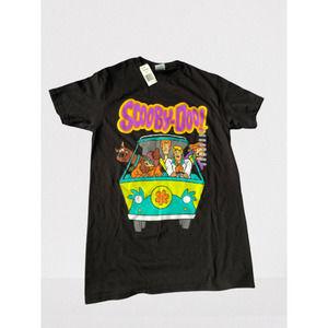 Scooby Doo T-Shirt, Unisex, MULTIPLE SIZES, Black